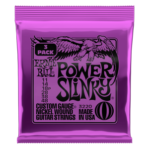 Ernie Ball 3220 Power Slinky - 3 Pack