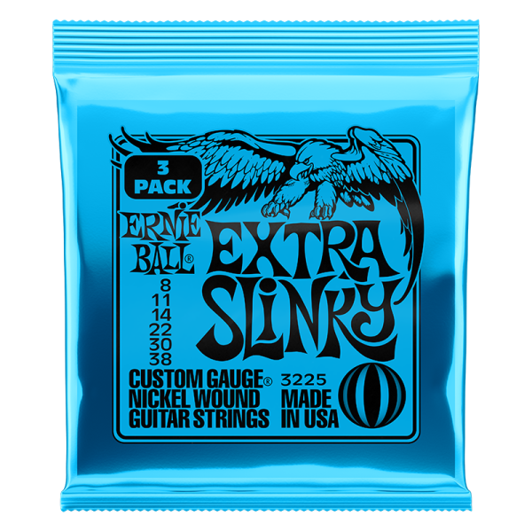 Ernie Ball 3225 Extra Slinky - 3 Pack