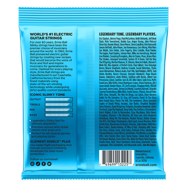 Ernie Ball 3225 Extra Slinky - 3 Pack - Image 2