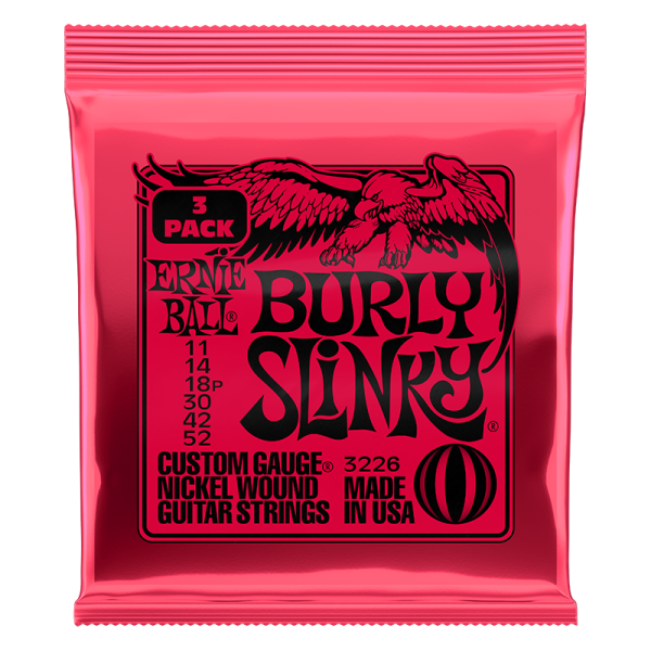 Ernie Ball 3226 Burly Slinky - 3 Pack