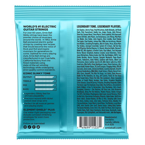 Ernie Ball 3228 Mighty Slinky - 3 Pack - Image 2