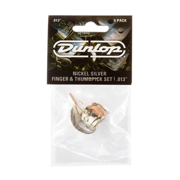 Dunlop Nickel Silver Finger Thumb 0.013 - Player Pack