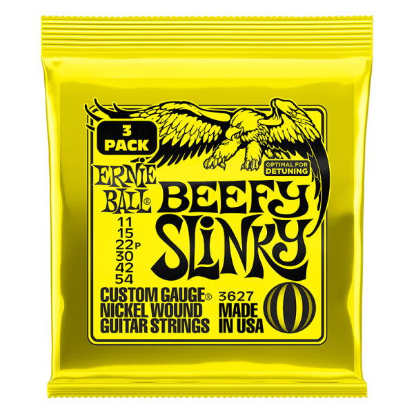 Ernie Ball 3627 Beefy Slinky - 3 Pack