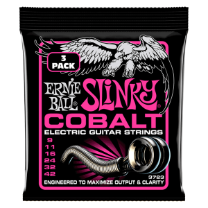 Ernie Ball 3723 Cobalt Super Slinky - 3 Pack
