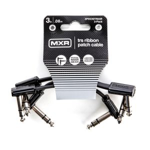 Dunlop TRS Ribbon Patch Cable - 3 Inch - 3 Pack