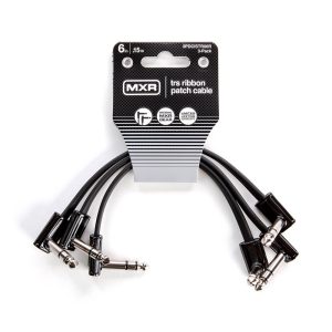 Dunlop TRS Ribbon Patch Cable - 6 Inch - 3 Pack