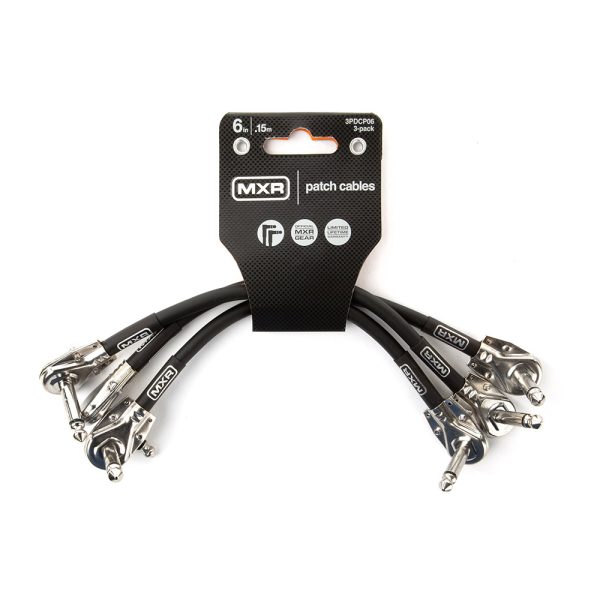 Dunlop MXR Patch Cable - 6 Inch - 3 Pack