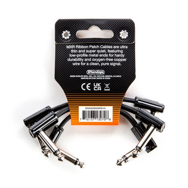 Dunlop MXR Ribbon Patch Cable - 3 Inch - 3 Pack - Image 3