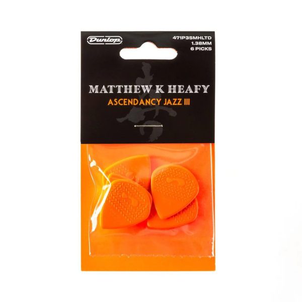 Dunlop Matt Heafy Ascendancy Max Grip Jazz III 1.38mm - Player Pack