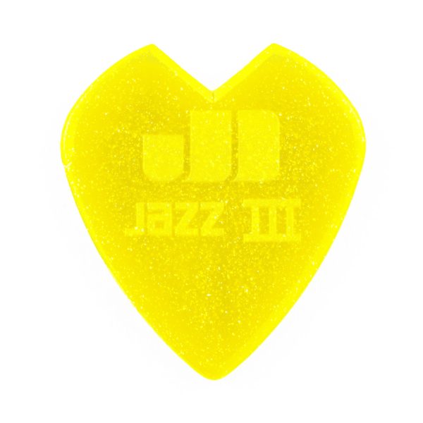 Dunlop Kirk Hammett Nylon Jazz III 1.38mm - Yellow
