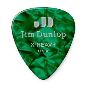 Dunlop Celluloid Classics Standard Green Pearl Extra Heavy