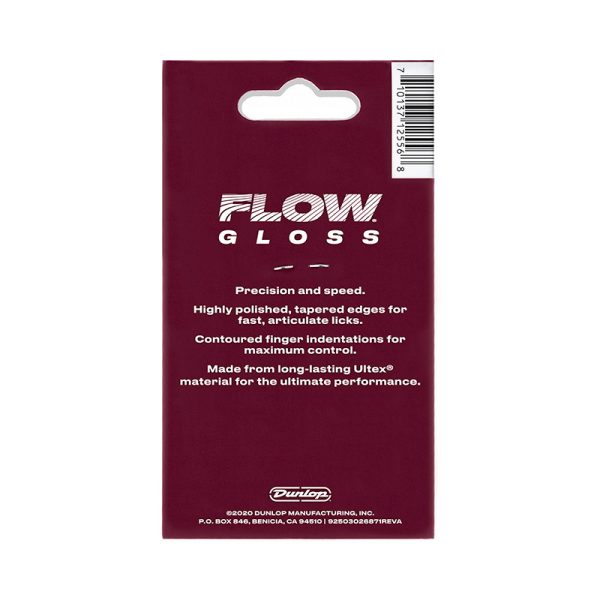Dunlop Flow Gloss 2.00mm - Player Pack - Image 2