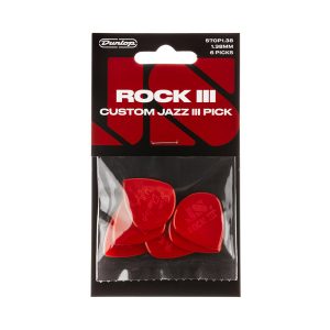 Dunlop Rock III Nylon Custom Jazz III - Player Pack
