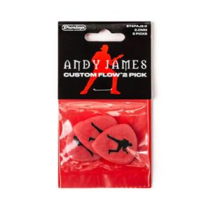 Dunlop Andy James Custom Flow 2 Delrin 2.00mm - Player Pack