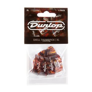 Dunlop Plastic Thumbpick Shell Extra Large - Player Pack