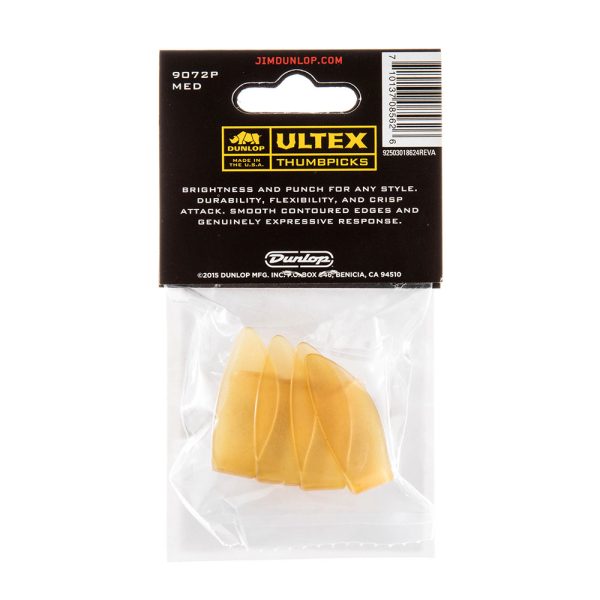 Dunlop Ultex Thumbpick Medium - Player Pack - Image 2