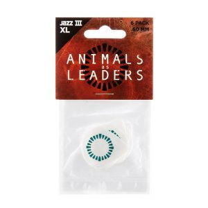 Dunlop Animals As Leaders Jazz XL White 0.60mm - Player Pack
