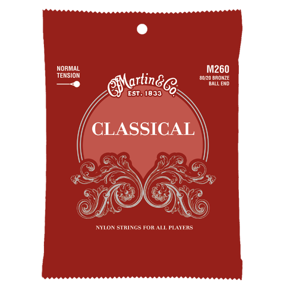 Martin Classical Ball End - Bronze Wound ( Reg Tension ) M260