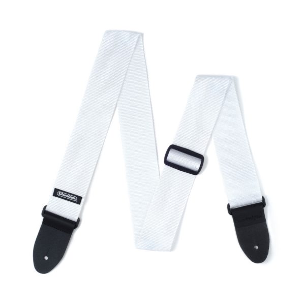 Dunlop Strap - Poly White - D07-01WH - Image 2