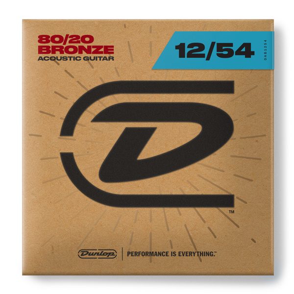 Dunlop - Acoustic 80/20 Bronze - Light 12-54 DAB1254