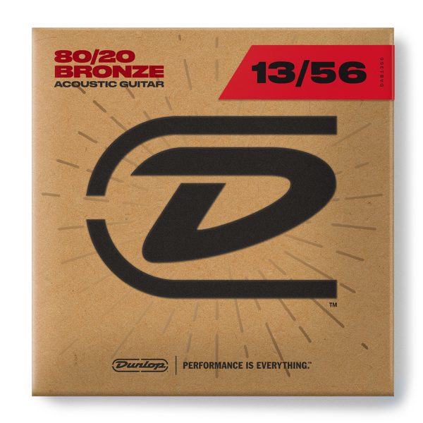 Dunlop - Acoustic 80/20 Bronze - Medium 13-56 DAB1356