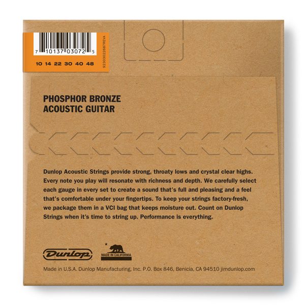 Dunlop - Acoustic Phos Bronze - Extra Light 10-48 DAP1048 - Image 2