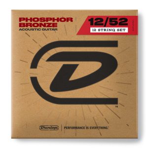 Dunlop - Acoustic Phos Bronze - 12 String 12-52