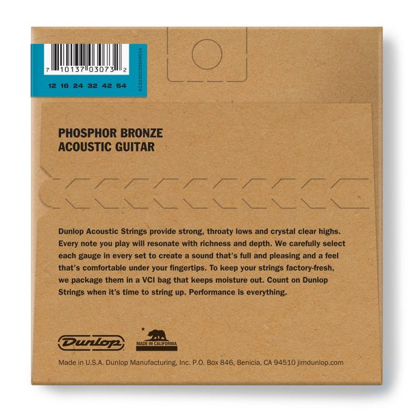 Dunlop - Acoustic Phos Bronze - Light 12-54 DAP1254 - Image 2