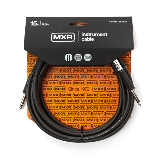 Dunlop MXR Standard Instrument Cable - 15ft Straight