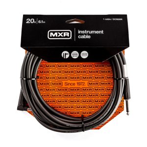 Dunlop MXR Standard Instrument Cable - 20ft Right Angle