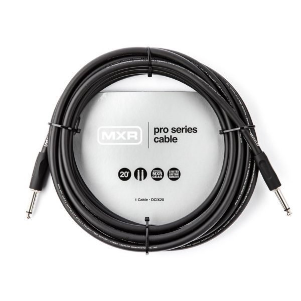 Dunlop MXR Pro Instrument Cable - 20ft Straight