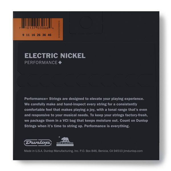 Dunlop - Electric Nickel Wound - Light Hybrid 9-46 DEN0946 - Image 2