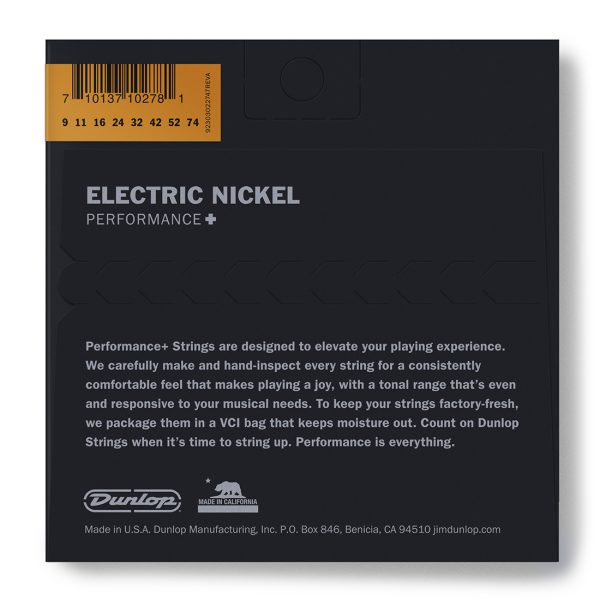 Dunlop - Electric Nickel Wound - 8 String 9-74 DEN0974 - Image 2
