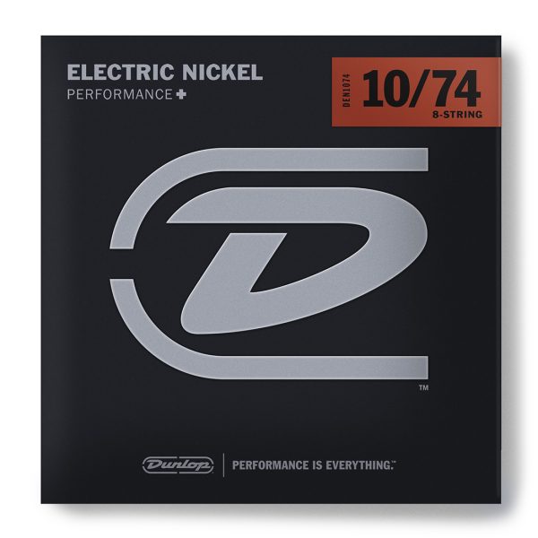 Dunlop - Electric Nickel Wound - 8 String 10-74 DEN1074