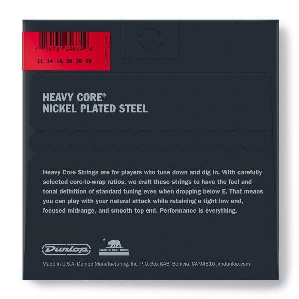 Dunlop - Electric Heavy Core - 11-50 DHCN1152 - Image 2