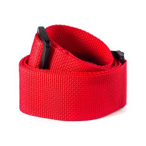 Dunlop Strap - Poly Red - D07-01RD