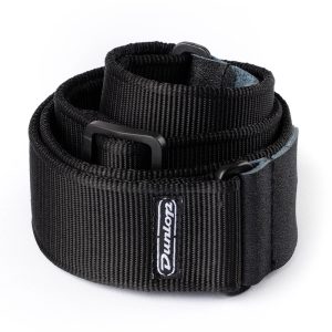Dunlop Strap - Solid Black - D38-09BK