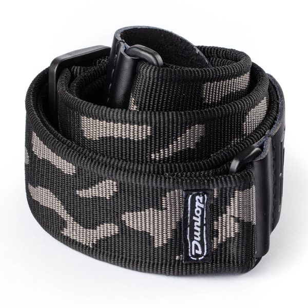 Dunlop Strap - Cammo Grey - D38-10GY