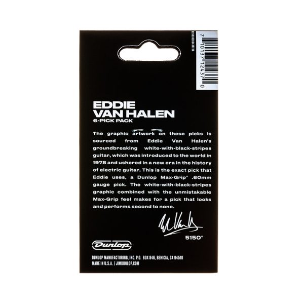 Dunlop EVH 02 Max Grip Frankenstein 0.60mm - Player Pack - Image 2
