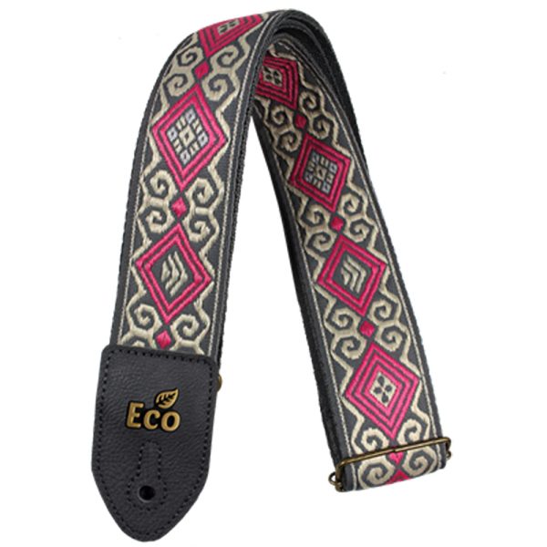 Ecostrap Jacquard Strap - Pink - ECOJACQ02