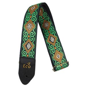 Ecostrap Jacquard Strap - Green - ECOJACQ03