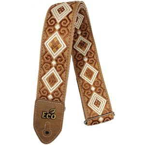 Ecostrap Jacquard Strap - Brown - ECOJACQ04