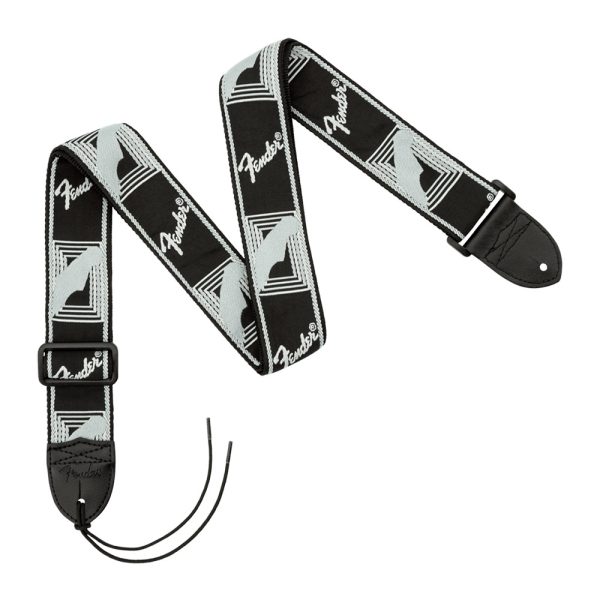 Fender 2" Mono Strap, Black/Light Grey/Dark Grey 681543