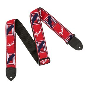 Fender 2" Mono Strap, Red/White/Blue 682000
