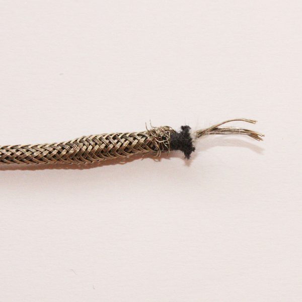 Gavitt Vintage Style Braided Shield Cloth Wire 22 AWG 7 Strand - Per Foot
