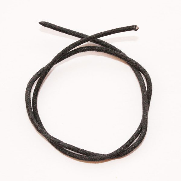 Gavitt Vintage Style Cloth Hook Up Wire - 22 AWG 7 Strand - Black - Per Foot - Image 2