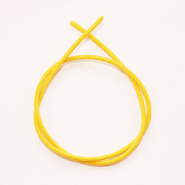 Gavitt Vintage Style Cloth Hook Up Wire - 22 AWG 7 Strand - Yellow - Per Foot - Image 2