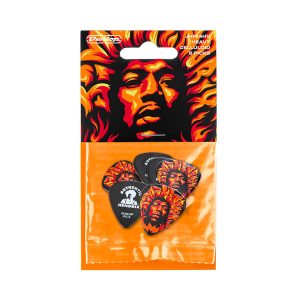 Dunlop Jimi Hendrix 14 Voodoo Fire Heavy - Player Pack