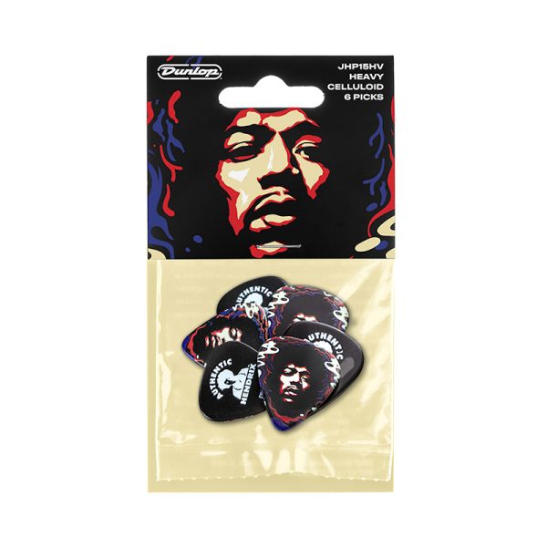 Dunlop Jimi Hendrix 15 Star Haze Heavy - Player Pack