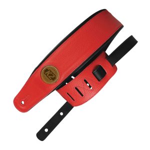 K2 Strap Garment Leather Top 3" Red - K2CLA05